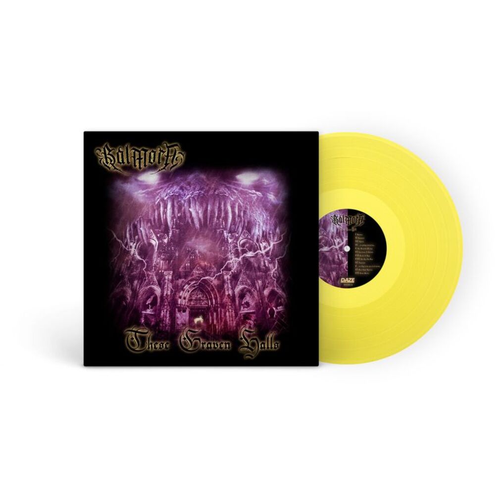 Balmora - These Graven Halls - Yellow  LP LP